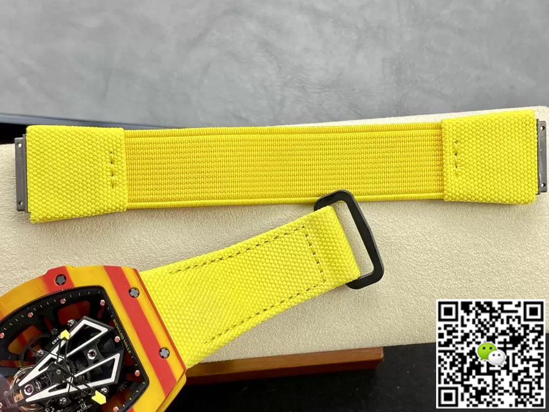 Richard Mille RM27-03 Tourbillon BBR Factory Yellow Carbon Fiber Case