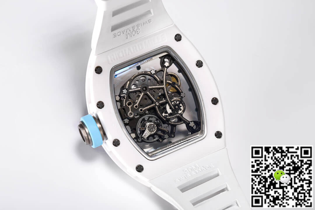 Richard Mille RM-055 BBR Factory White Ceramic Case