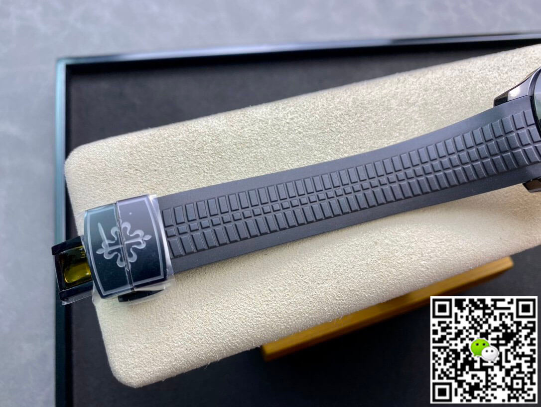 Patek Philippe Aquanaut PP5167 ZF Factory DLC Black Strap