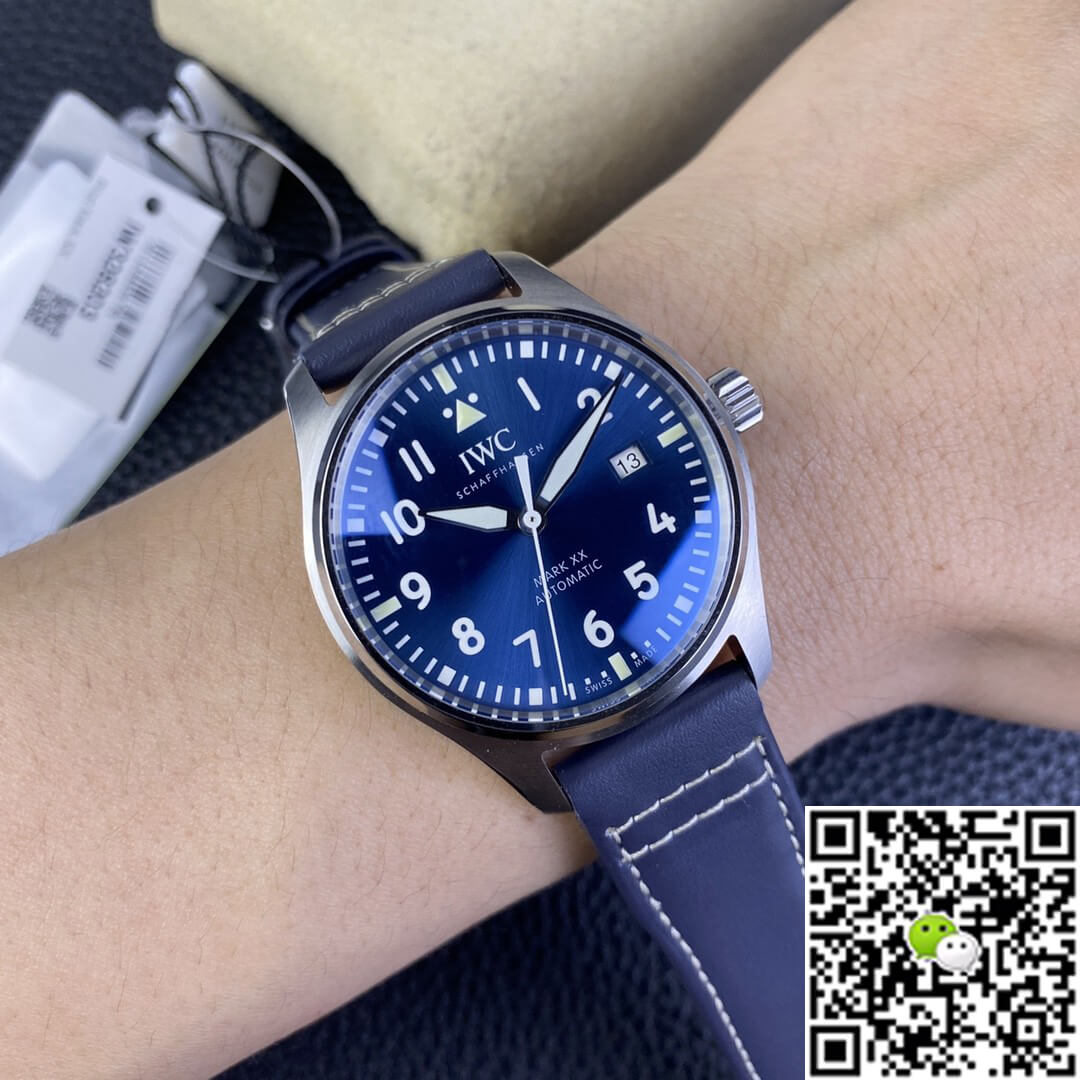 IWC Pilot IW328203 M+ Factory Blue Strap
