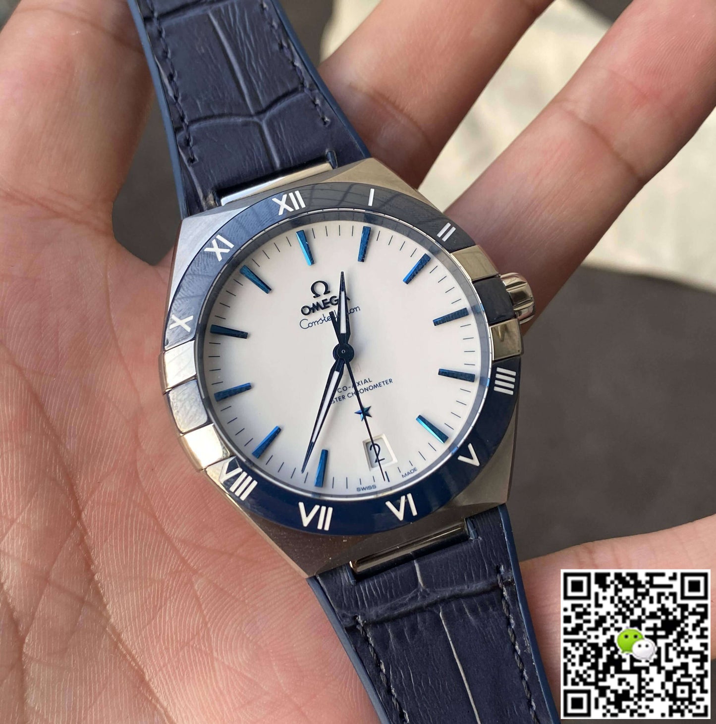 Omega Constellation 131.33.41.21.04.001 VS Factory Ceramic Bezel