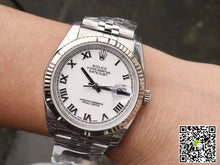 Rolex Datejust 116234 36mm AR Factory White Dial With Roman Time Scale