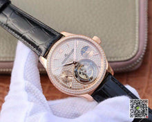 Jaeger-LeCoultre Master Complication Functions Tourbillon 18K Rose Gold Diamonds Dial