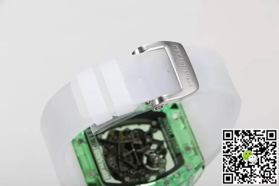 Richard Mille RM055 RM Factory Green Skeleton Dial