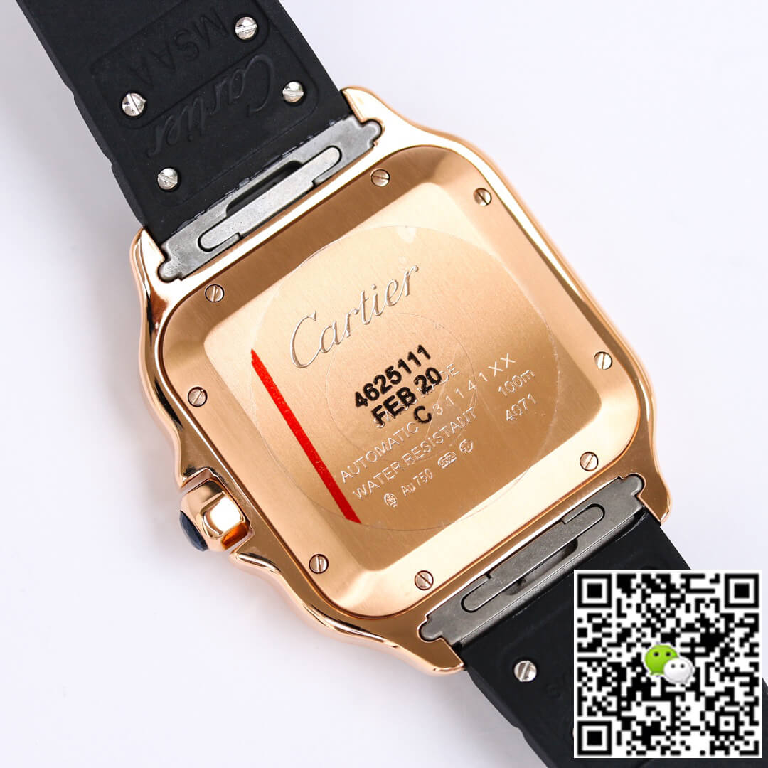 Cartier Santos WGSA0007 GF Factory V2 Rose Gold Case