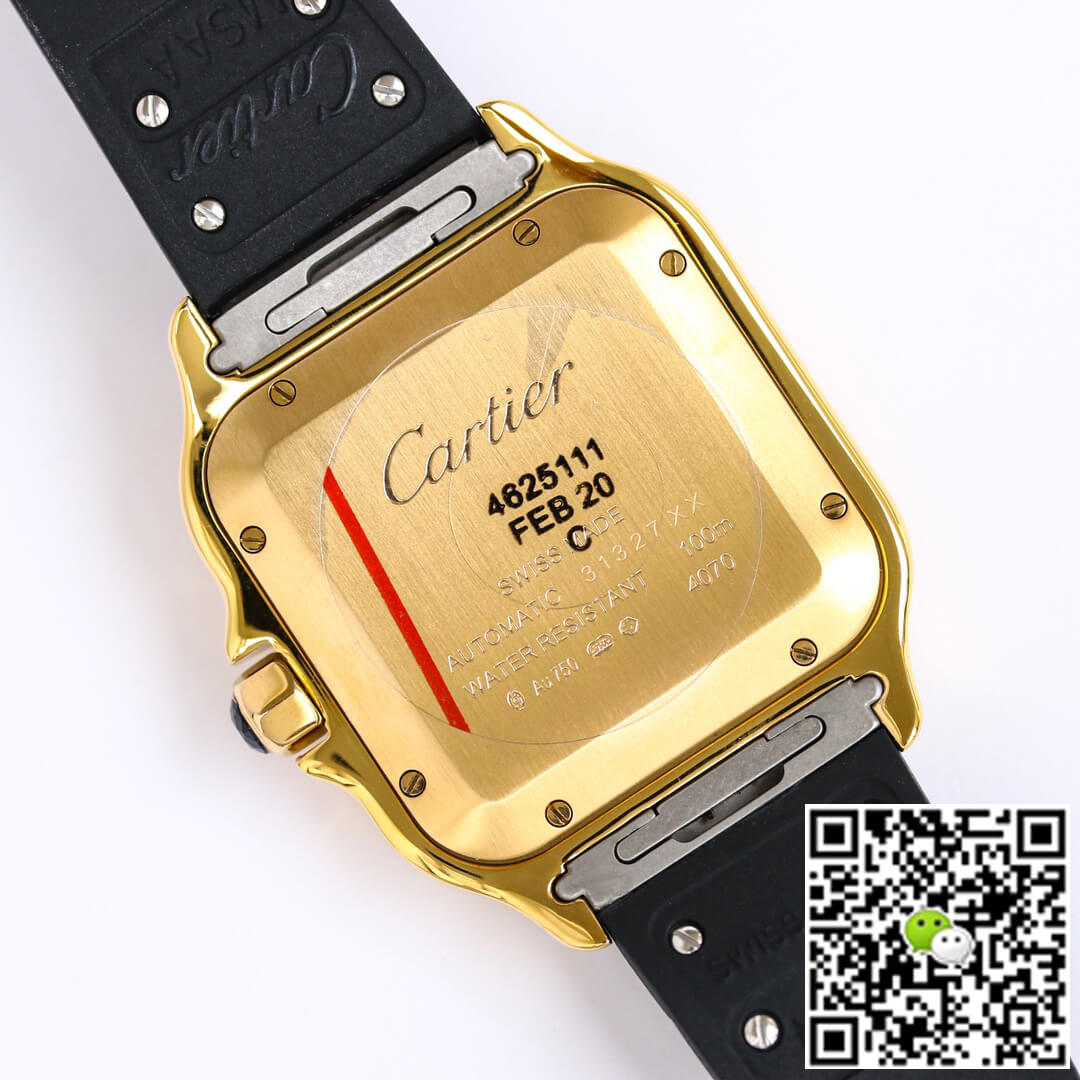 Cartier Santos WGSA0009 GF Factory V2 Yellow Gold Case