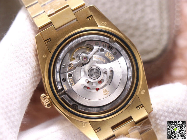 Rolex Day-Date M228348RBR-0001 EW Factory Yellow Gold Black Dial