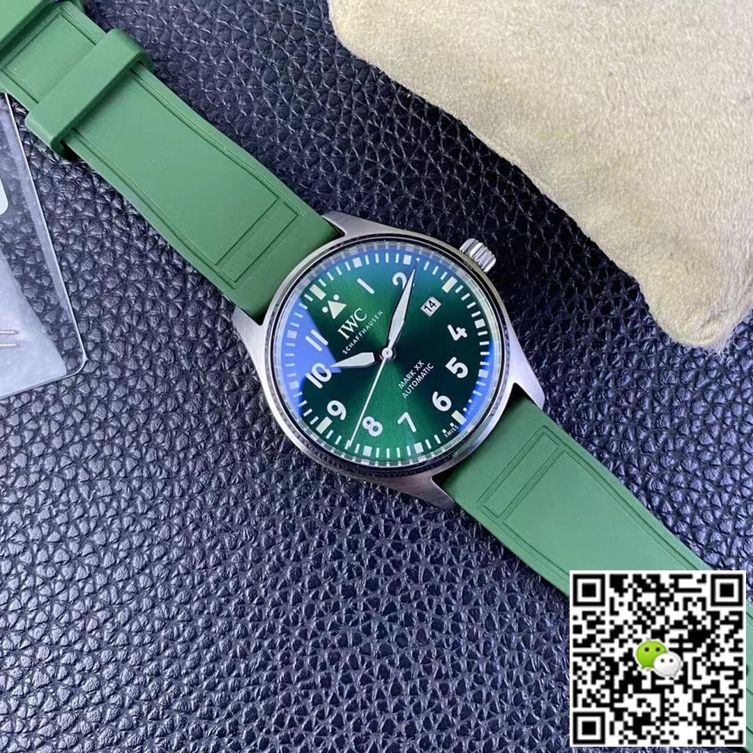 IWC Pilot IW328205 M+ Factory Green Dial