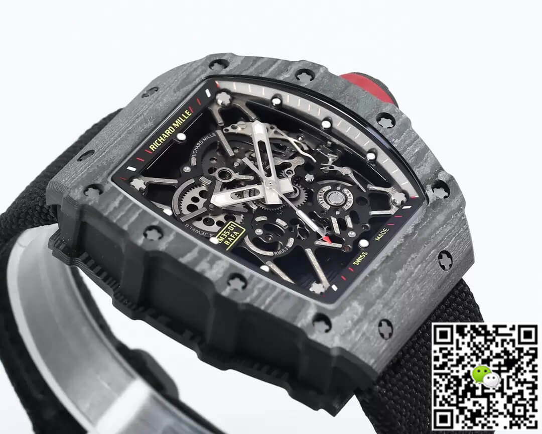 Richard Mille RM35-01 BBR Factory Black Carbon Fiber Case