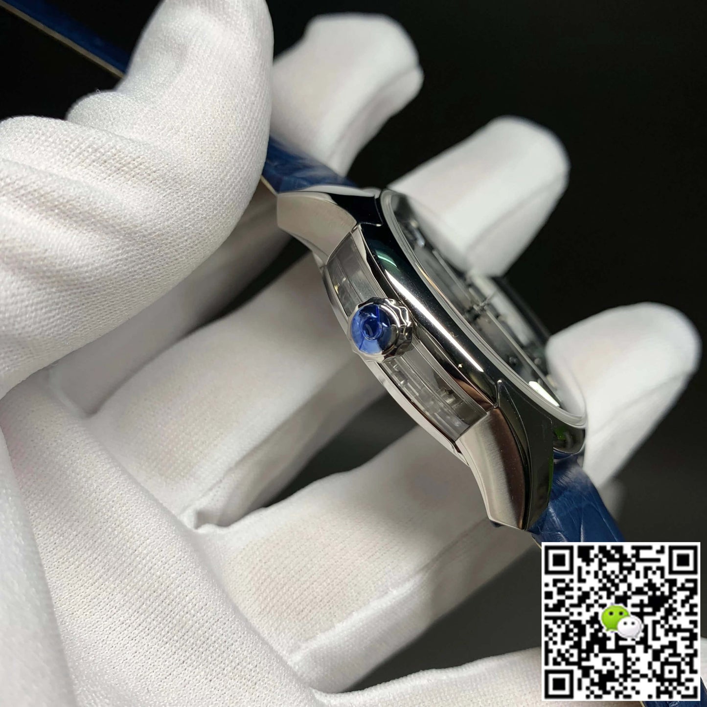 Omega De Ville 433.33.41.21.03.001 VS Factory Blue Dial