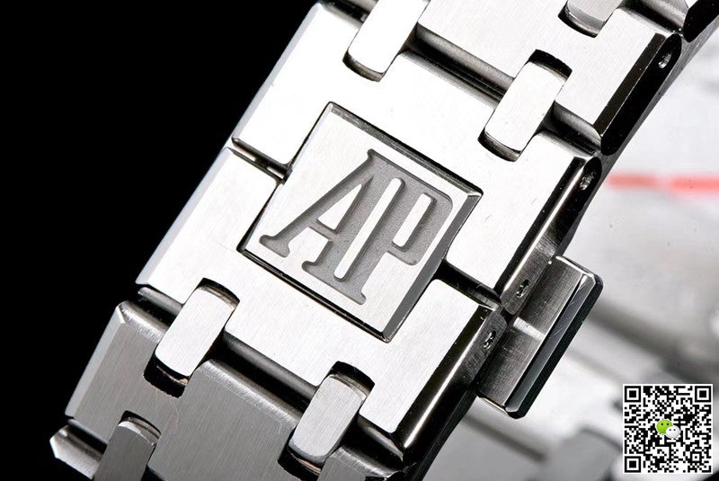 Audemars Piguet Royal Oak Quartz 67651ST.ZZ.1261ST.01 JF Factory White Dial