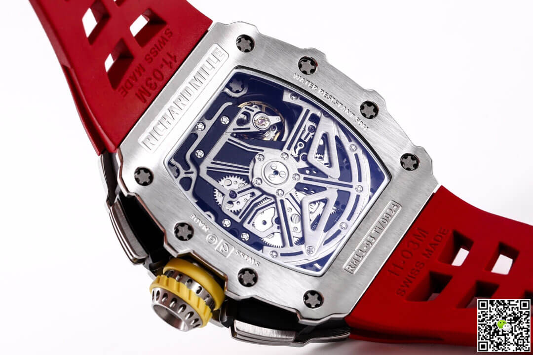 Richard Mille RM11-03RG KV Factory Titanium Red Strap