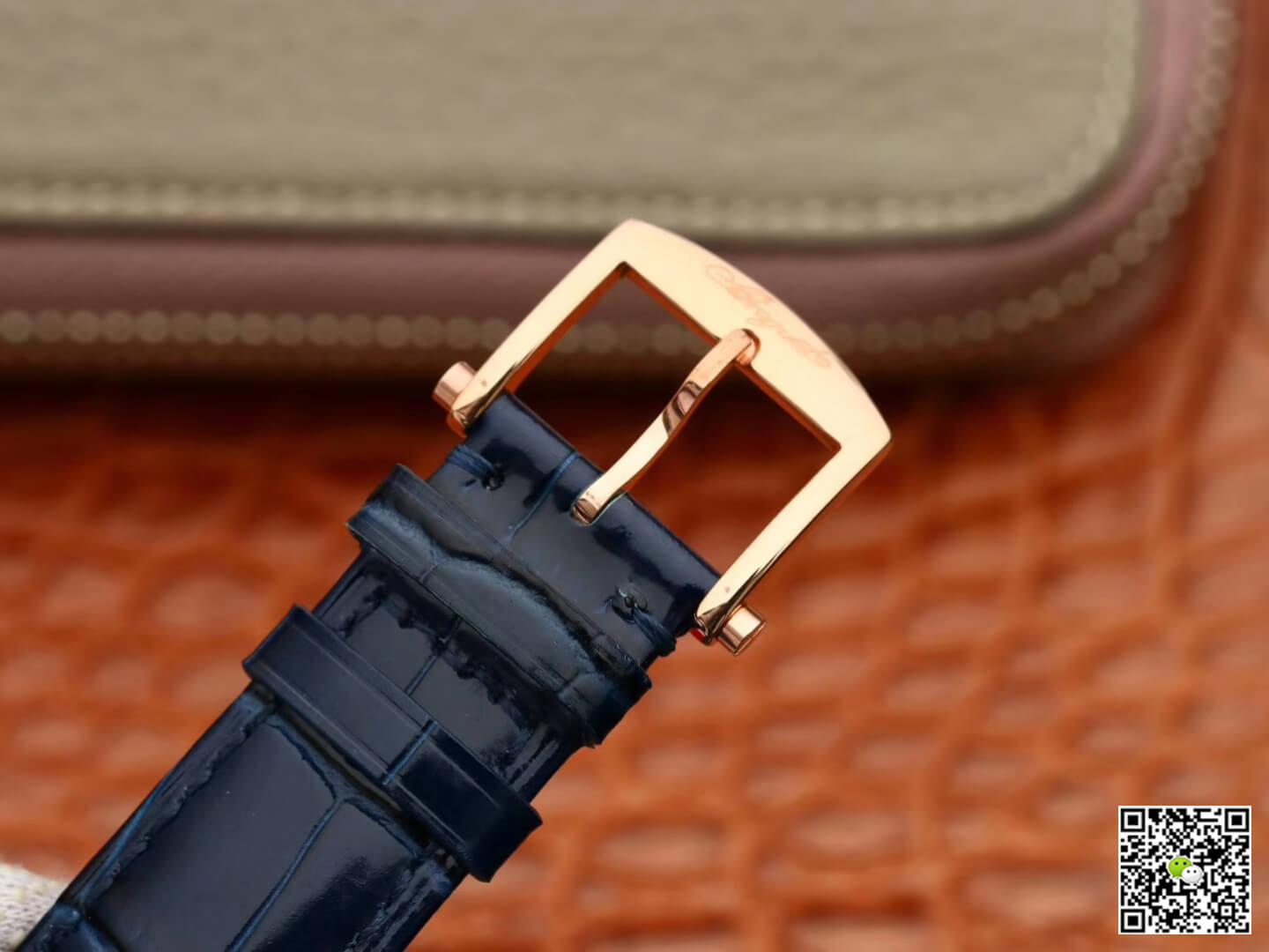 Breguet Marine 5517 V9 Factory Rose Gold Blue Dial