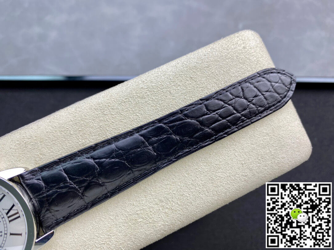 RONDE DE CARTIER W6701010 AF Factory Leather Strap