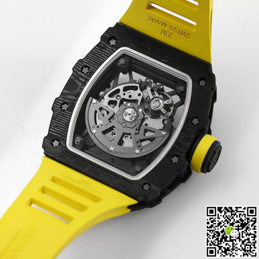 Richard Mille RM35-02 BBR Factory Yellow Strap