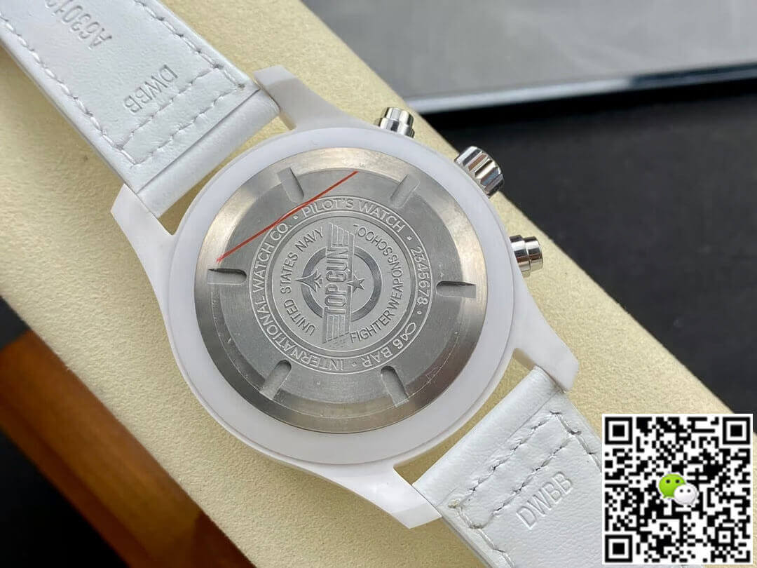 IWC Pilot TOP GUN IW389105 Lake Tahoe TPS Factory White Ceramic