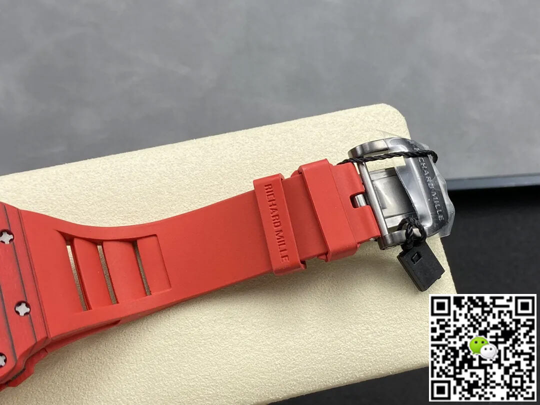 Richard Mille RM12-01 Tourbillon RM Factory Red Rubber Strap