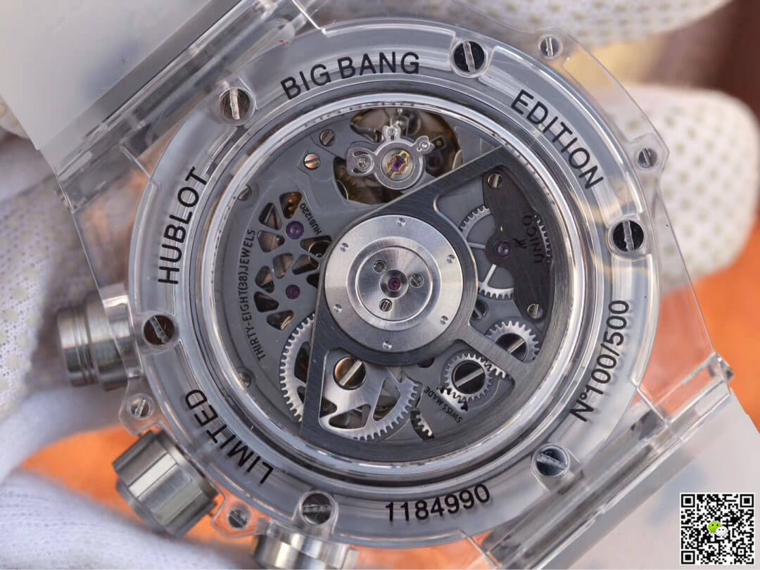 Hublot Big Bang 411.JX.4802.RT Diamond Bezel Hollow Dial