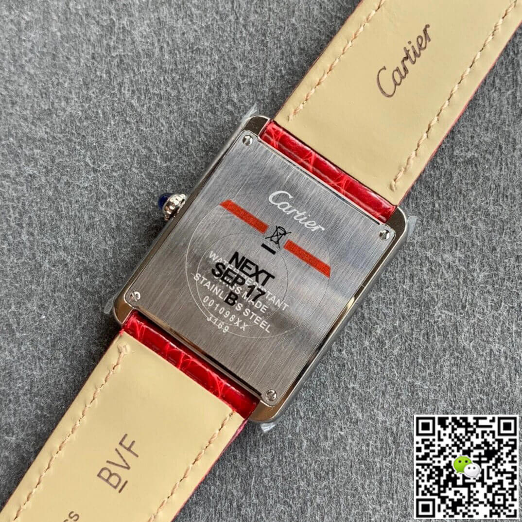 Cartier Tank W5200005 K11 Factory White Dial