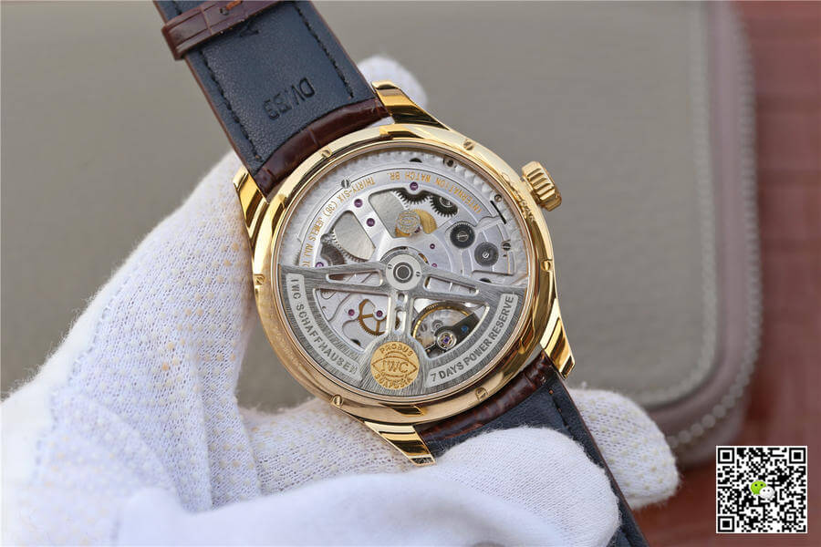 IWC Portugieser IW503502 YL Factory Gold Shell White Dial