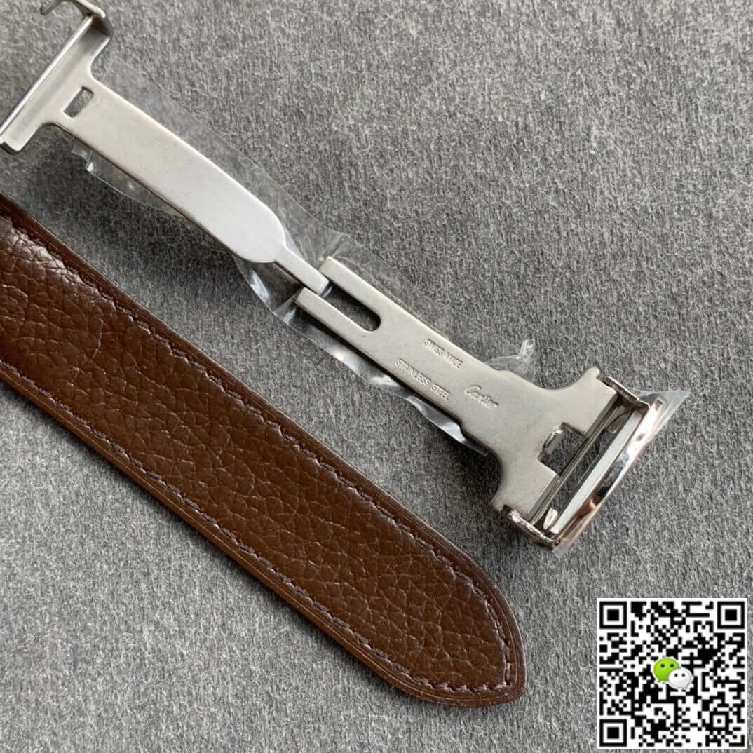 Cartier Tank WSTA0030 K11 Factory White Dial