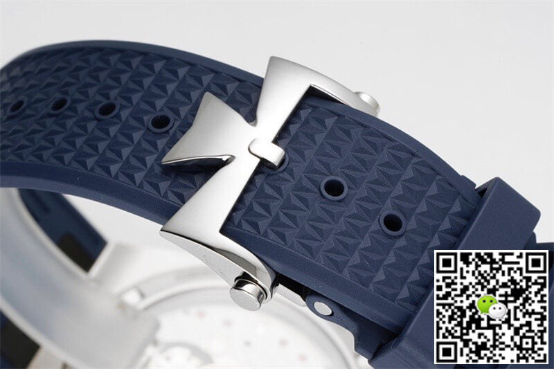 Vacheron Constantin Overseas 4500V PPF Factory Blue Rubber Strap