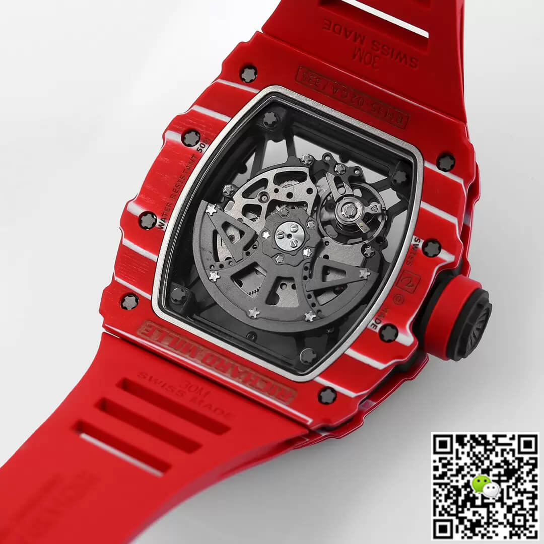 Richard Mille RM35-02 BBR Factory Red Carbon Fiber Case