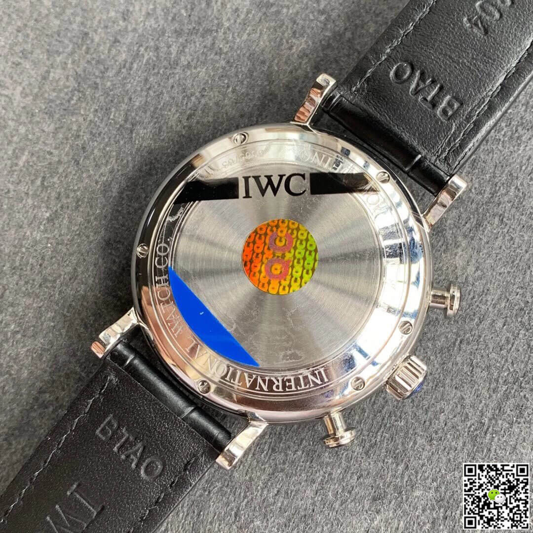 IWC Portofino IW391008 ZF Factory Stainless Steel Black Dial