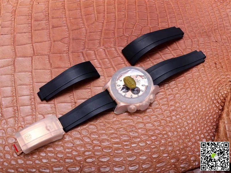 Rolex Daytona M116515LN-0021 Noob Factory Pink Dial 4130 Movement