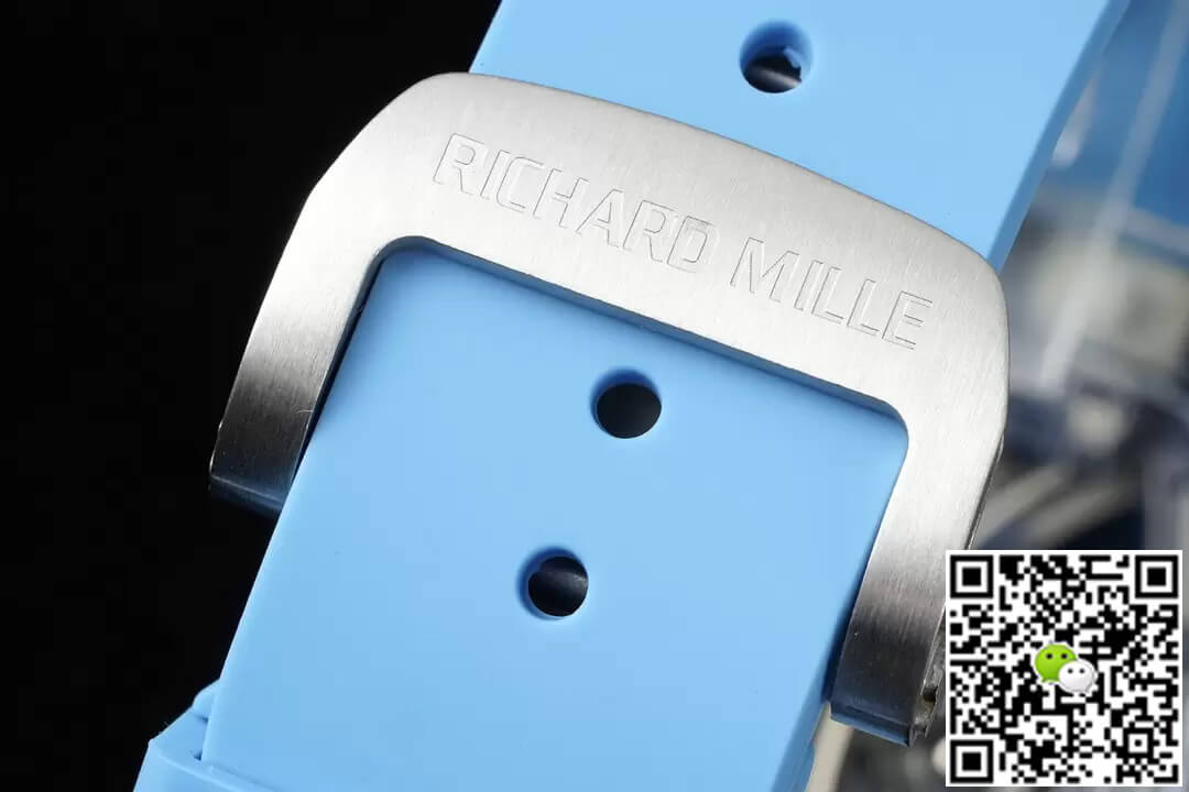 Richard Mille RM053-02 Tourbillon RM Factory Blue Rubber Strap