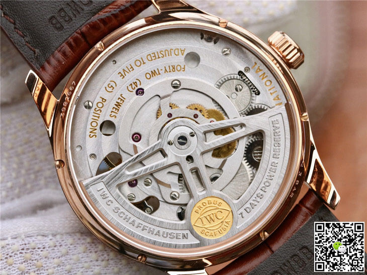 IWC Portuguese Tourbillon IW546302 ZF Factory Rose Gold