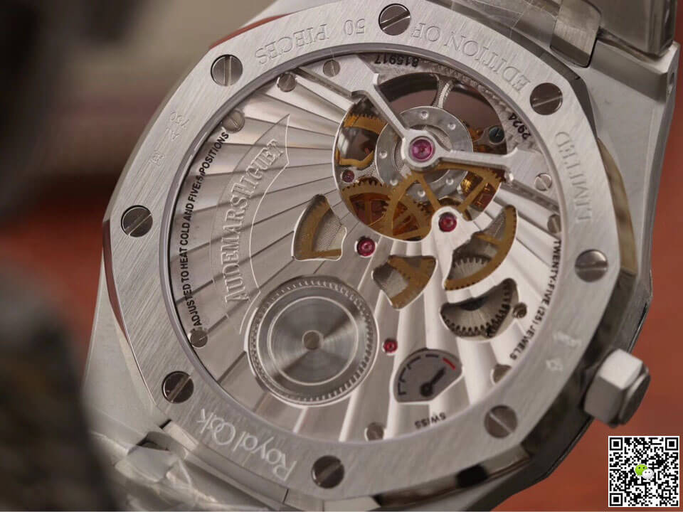 Audemars Piguet Royal Oak Tourbillon 26522TI.OO.1220TI.01 JF Factory Smoky Blue Dial
