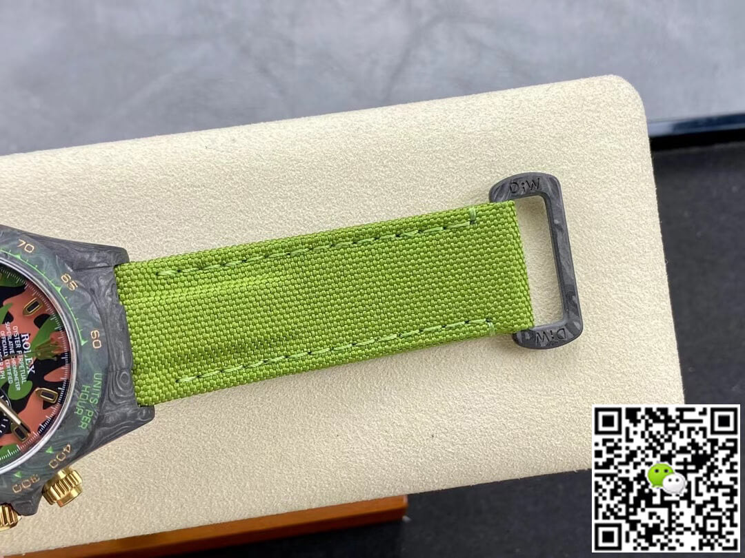Rolex Daytona Cosmograph Diw Custom Version Noob Factory Green Strap