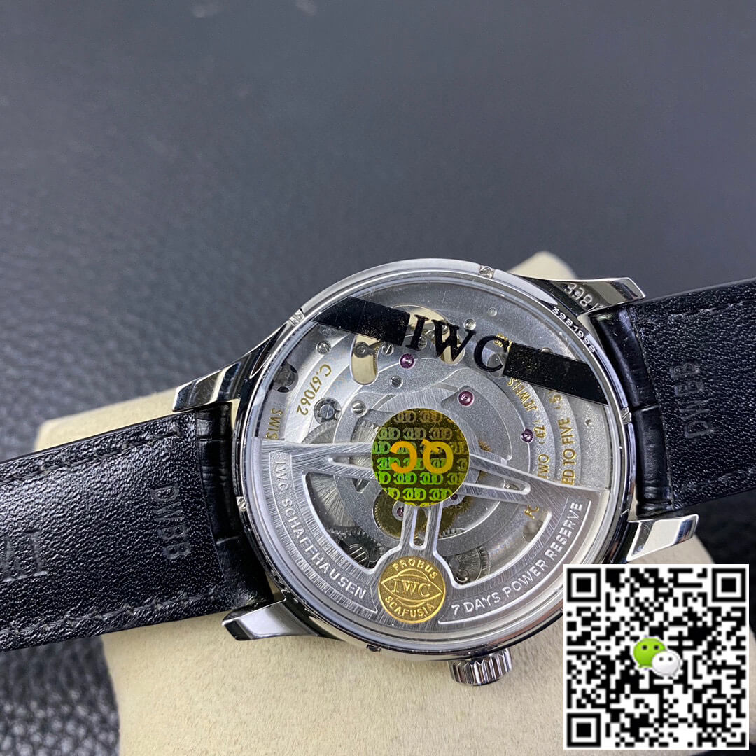 IWC Portuguese ZF Factory Tourbillon Green Dial