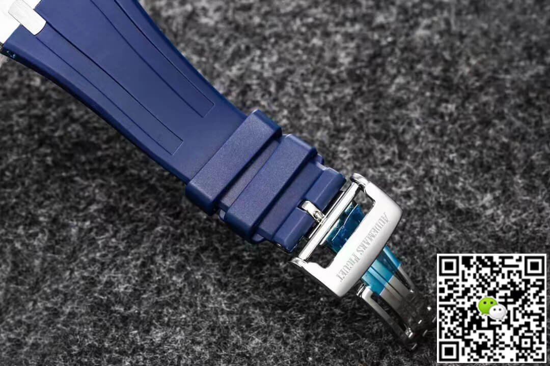 Audemars Piguet Royal Oak Tourbillon R8 Factory V3 Blue Rubber Strap