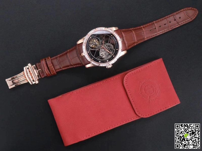 Roger Dubuis Excalibur RDDBEX0404 JB Factory V3 Rose Gold Tourbillon