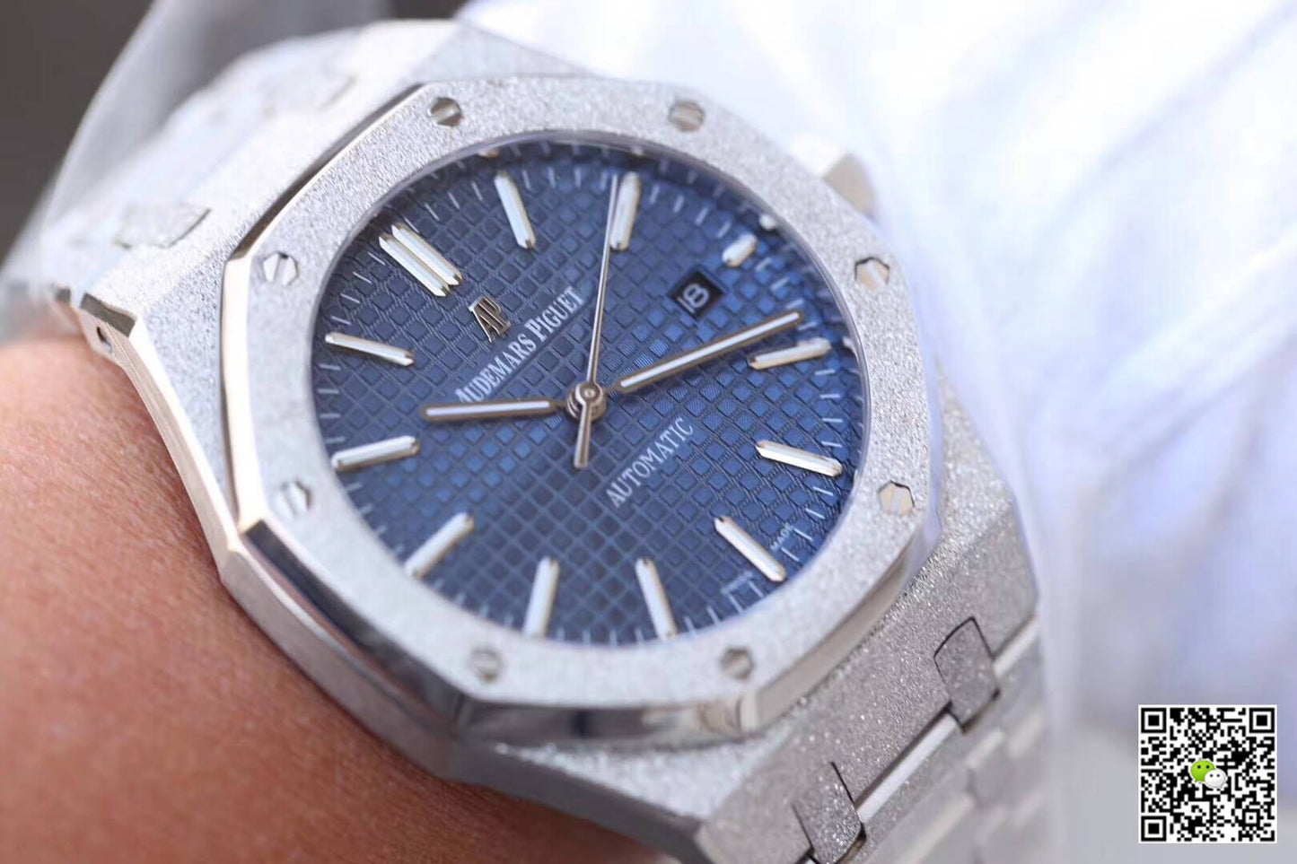 Audemars Piguet Royal Oak 15454BC.GG.1259BC.01 JH Factory Blue Dial