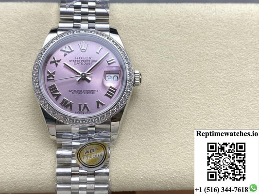 Rolex Datejust M278384RBR-0028 AR Factory Silver Strap