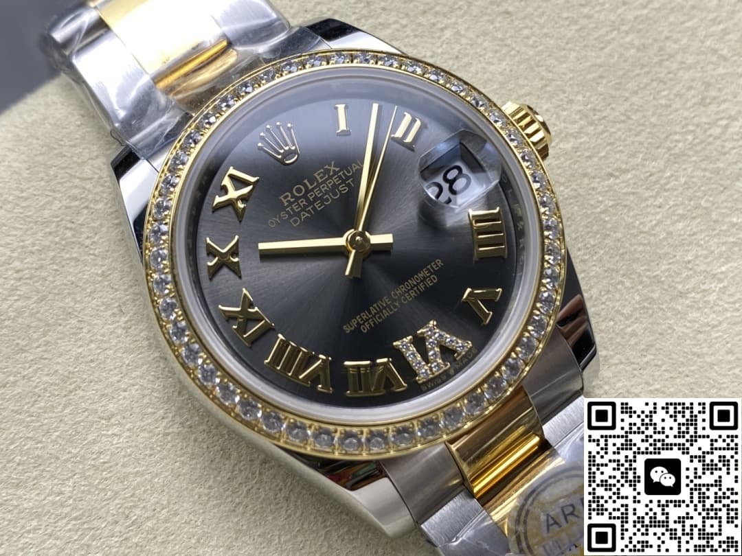 Rolex Datejust M278383RBR-0017 AR Factory Diamond Hour Marker