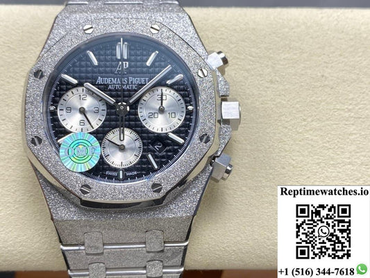 Audemars Piguet Royal Oak 26239BC.GG.1224BC.02 OM factory stainless steel bezel