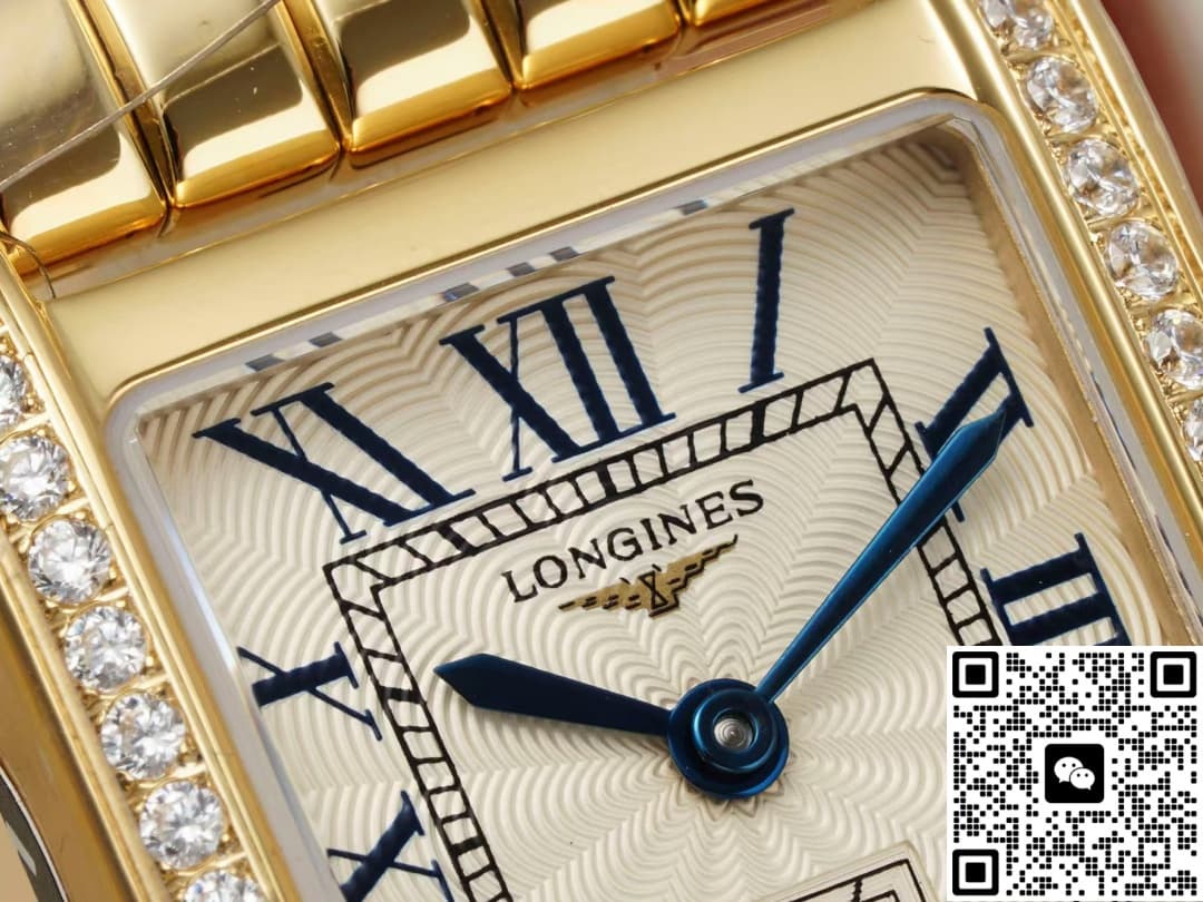 Longines Elegant L5.200.7.71.6 AF Factory Gold Diamond Case
