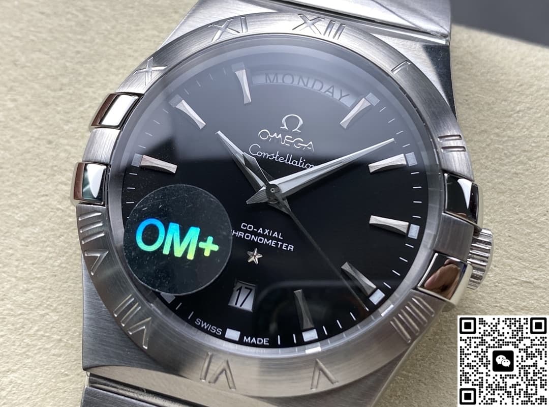 Omega Constellation 123.10.38.22.01.001 OM Factory Stainless Steel Crown