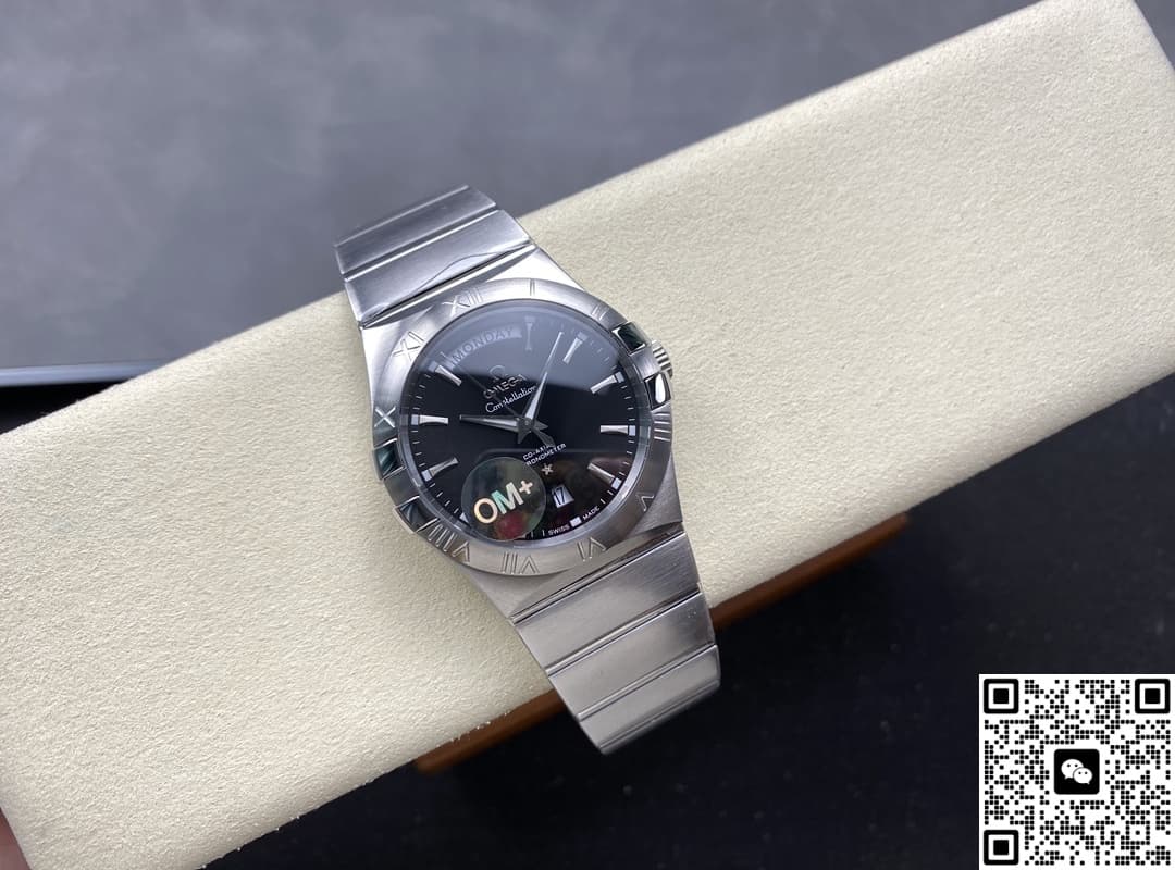 Omega Constellation 123.10.38.22.01.001 OM Factory Stainless Steel Crown