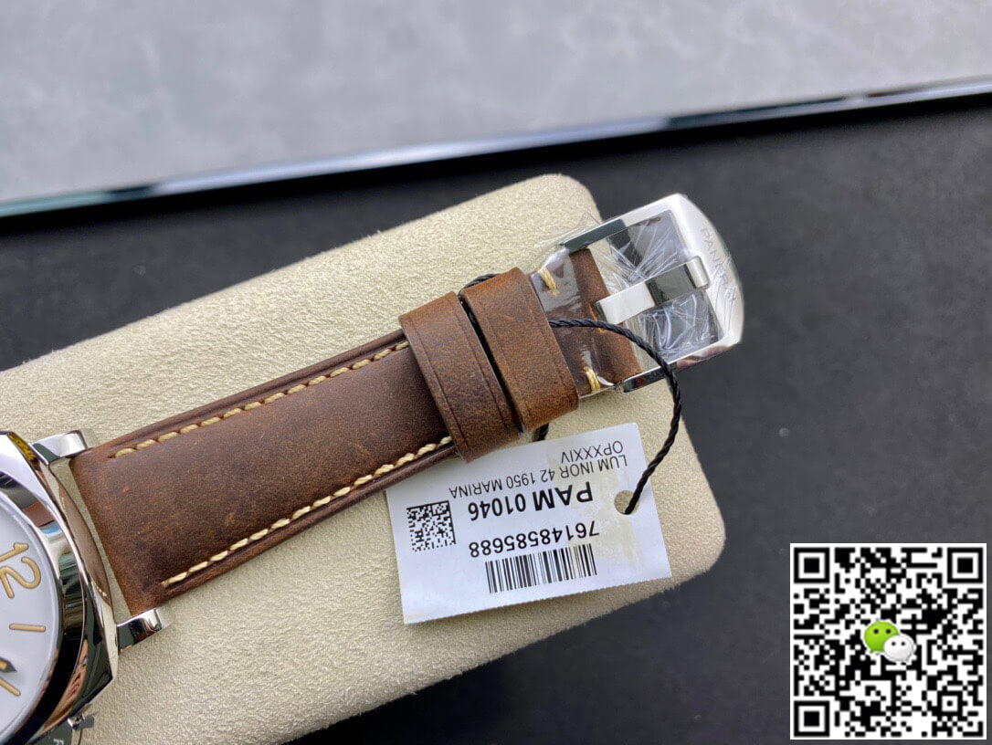Panerai Luminor PAM01046 VS Factory White Dial
