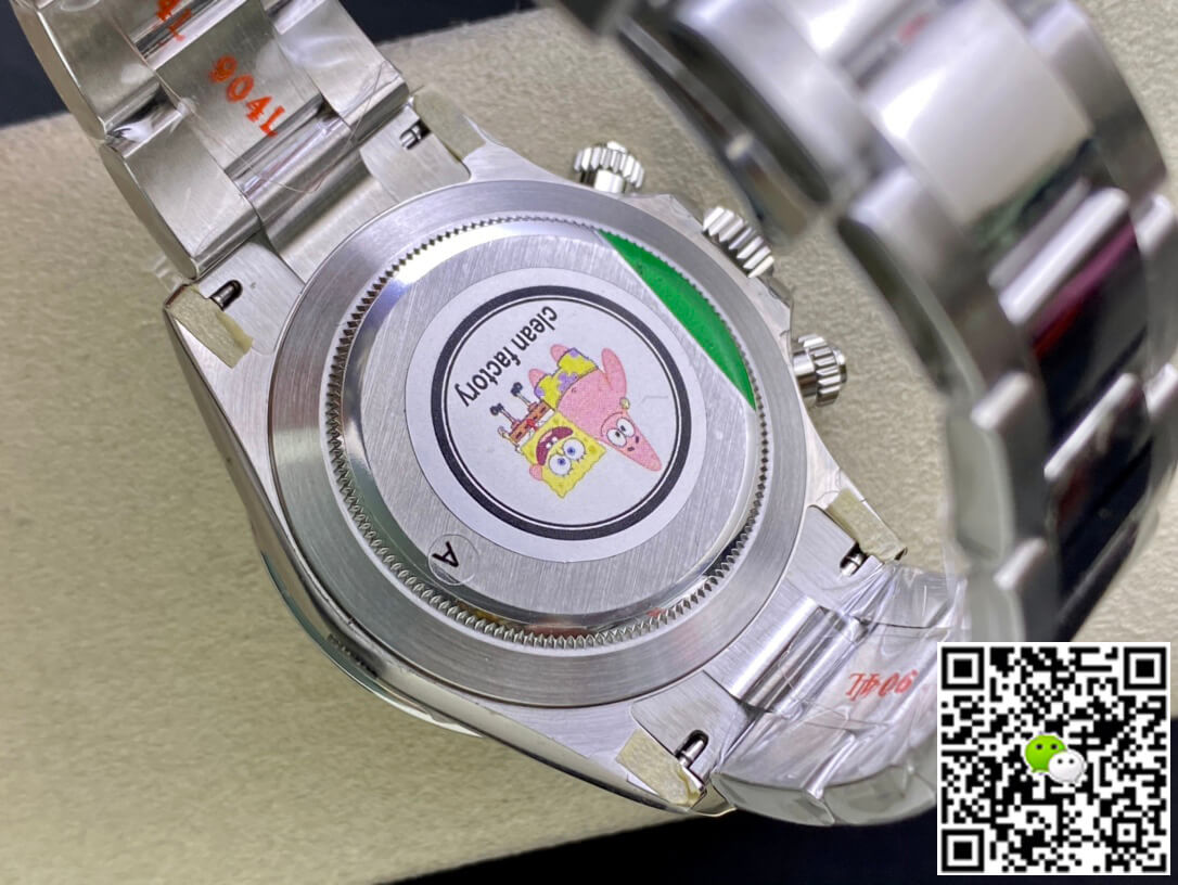Rolex Cosmograph Daytona 116520 Clean Factory Stainless Steel Bezel