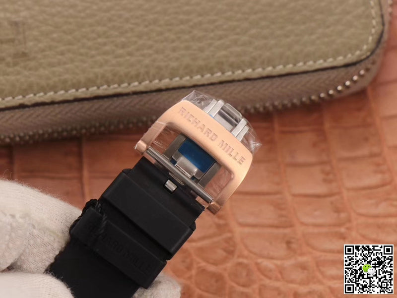 Richard Mille RM011 RG/5423 Felipe Massa KV Factory Rose Gold Diamond Bezel