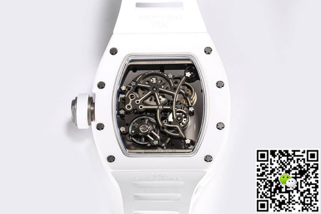 Richard Mille RM-055 BBR Factory V2 White Ceramic
