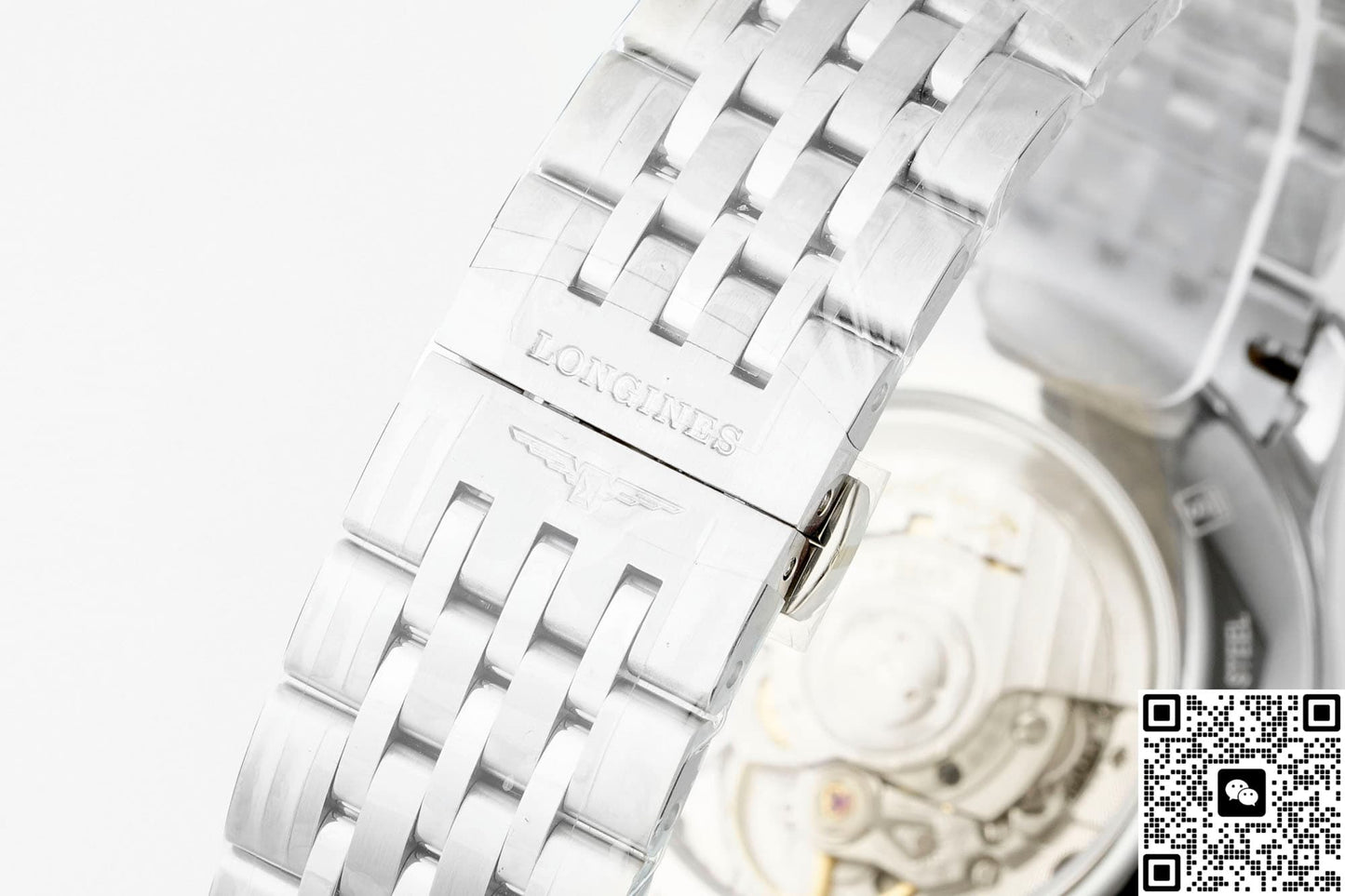 Longines Record Collection L2.821.4.56.6 AF Factory Sapphire Crystal