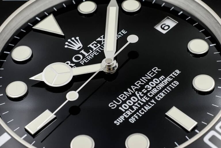 ROLEX WALL CLOCK - “XL” SUBMARINER – BRL01 EDITION - DELUXE METAL WALL CLOCK