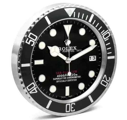 ROLEX WALL CLOCK – SEA-DWELLER – RL191 EDITION DELUXE METAL WALL CLOCK